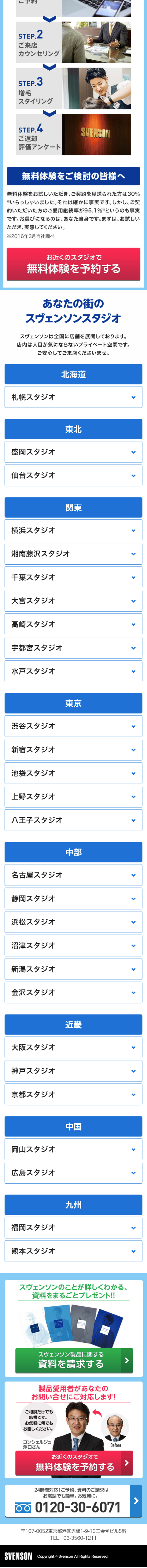 マンスリー20のLPデザイン（サービス・保険・金融／ブルー系／にぎやか系）スマホ版