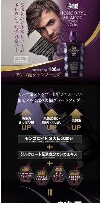 Scalp Shampoo EX LP design (Skincare, Bodycare, Haircare / Purples / Cool style) PC version