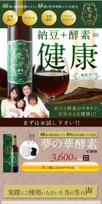 Kanjido Yume no Hana Enzyme LP design (Health and Beauty Foods and Supplements / Gold tones / Japanese style) PC version