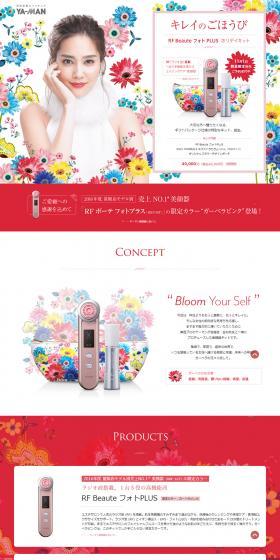 RF Beaute Photo PLUS Holiday Kit LP design (Beauty and Health Equipment / Red tones / Cute style) PC version