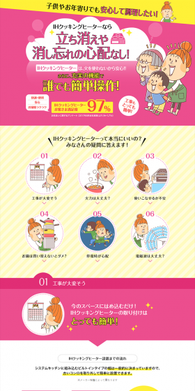 IH cooking heater LP design (Cooking appliances / yellow / Cute style) PC version