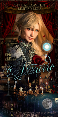 AZZURRO LP design (Beauty, Skincare, Fragrance / Black-colored / Cool style) PC version