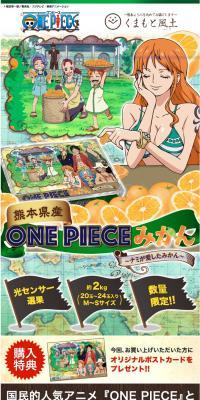 ONE PIECE Mandarin Orange LP design (food / Multi-color type / Lively type) PC version