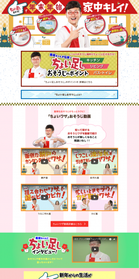 Easy Cleaning Tips LP design (Services, Insurance, and Finance / Red tones / Lively type) PC version