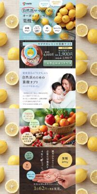 Yazuyuya's Lemon Folic Acid Supplement LP design (Health and Beauty Foods and Supplements / Multi-color type / Cute style) PC version