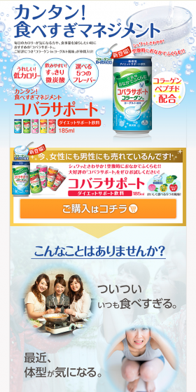 Kobara Support LP design (Health and Beauty Foods and Supplements / Shades of blue / Lively type) PC version