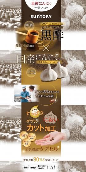 Black Vinegar Garlic LP design (Health and Beauty Foods and Supplements / Brown tones / Health and Wellness) PC version