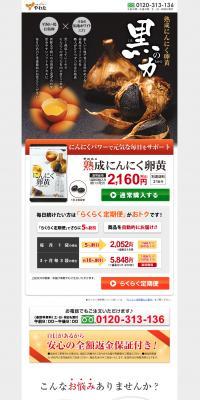 Aged Garlic Egg Yolk LP design (Health and Beauty Foods and Supplements / Brown tones / Trust and Safety) PC version