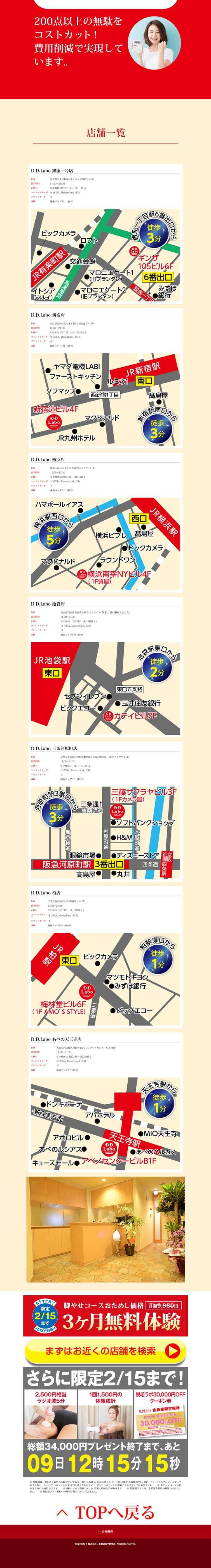 Monthly Slimming Plan LP design (este / Red tones / Strong) PC version