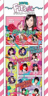 Fit's Gumi Relationship Chart LP design (Sweets and Snacks / Multi-color type / Manga) PC version