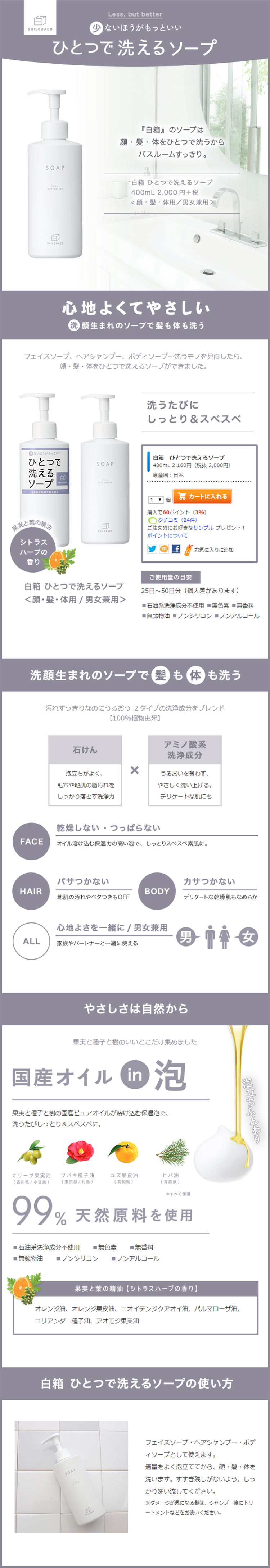 White Box All-in-One Soap LP design (Beauty, Skincare, Fragrance / Shades of grey / Simple) PC version