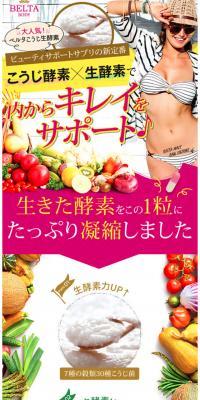 "BELTA Koji Enzyme" BELTA LP design (Health and Beauty Foods and Supplements / yellow / Strong) PC version