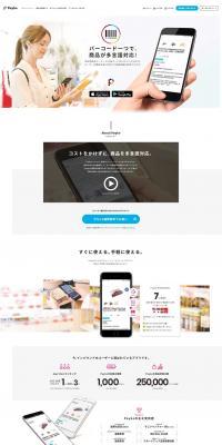 Payke LP design (Internet service / White-based / Simple) PC version