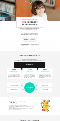 Human Resource Development LP design (Learning Materials / Black-colored / Simple) PC version