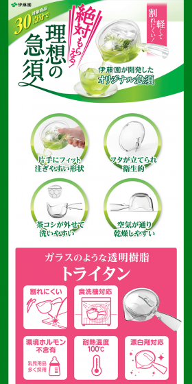 "Guaranteed to Receive! The Ideal Teapot" Campaign LP design (Services, Insurance, and Finance / Green tones / Lively type) PC version