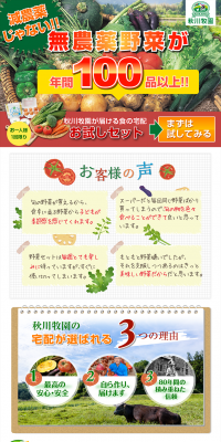 Akikawa Bokuen's Safe and Secure Food Delivery LP design (food / Orange tones / Cute style) PC version