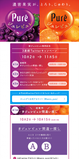 Jure Pure LP design (Services, Insurance, and Finance / Orange tones / Lively type) PC version