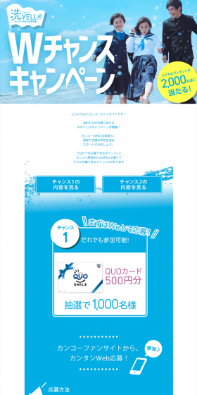 W Chance Campaign LP design (Services, Insurance, and Finance / Shades of blue / Simple) PC version