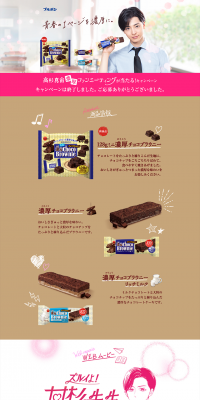 Rich Chocolate Brownie LP design (Services, Insurance, and Finance / Beige tones / Refined style) PC version