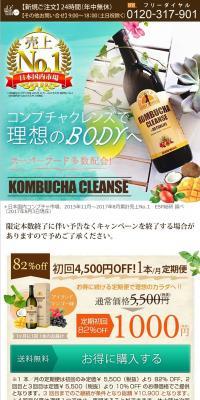 KOMBUCHA CLEANSE LP design (Health and Beauty Foods and Supplements / Multi-color type / Natural style) PC version