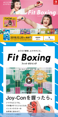 Fit Boxing LP design (Books, Music, Games / Multi-color type / Refreshing type) PC version