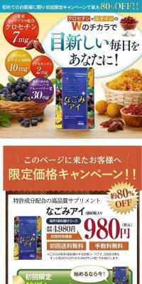 Nagomi Ai LP design (Health and Beauty Foods and Supplements / Orange tones / Trust and Safety) PC version