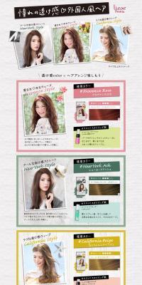 Liese Prettia Foam Color LP design (Beauty, Skincare, Fragrance / Shades of grey / Cute style) PC version