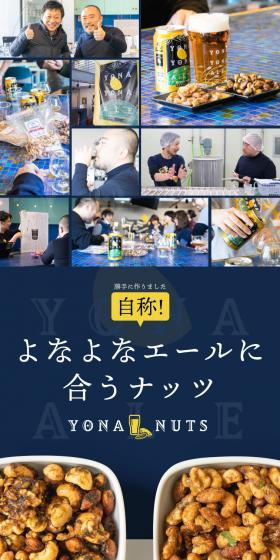 Nuts that pair well with Yonayona Ale LP design (food / Shades of blue / Simple) PC version