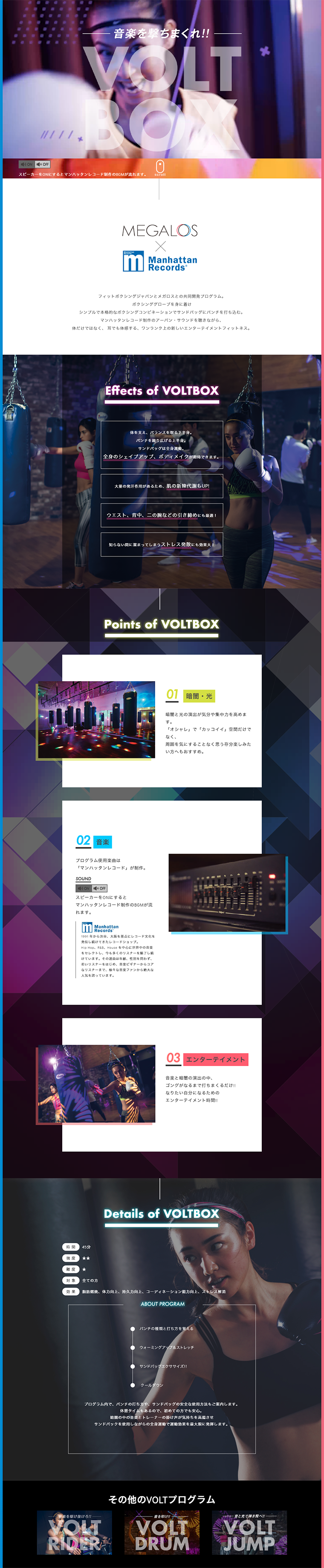 VOLTBOX LP design (Services, Insurance, and Finance / Shades of blue / Cool style) PC version