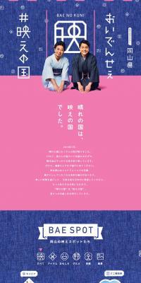 Insta-Worthy Country Hashtag Campaign LP design (Events, Campaigns, Experiences / Pink shades / Simple) PC version