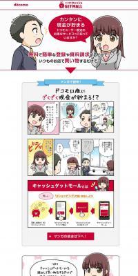 GET MALL LP design (Businesses, companies, stores / Red tones / Manga) PC version