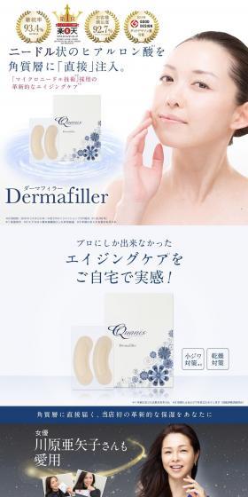 Dermafiller LP design (Beauty services / Shades of blue / Refined style) PC version