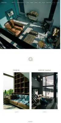 MAOIQのLPデザイン（サービス・保険・金融／ブラウン系／シンプル系）PC版
