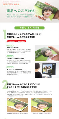 Premium finish LP design (goods / Green tones / Simple) PC version