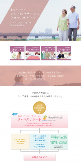 Wealth Support LP design (Housing and Real Estate / Beige tones / Simple) PC version