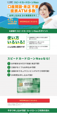 Speed Loan Neo LP design (Services, Insurance, and Finance / Green tones / Simple) PC version