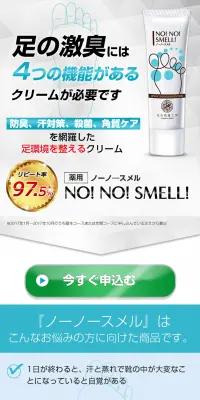 ノーノースメルのLPデザイン（美容・スキンケア・香水／ブルー系／清潔系）PC版