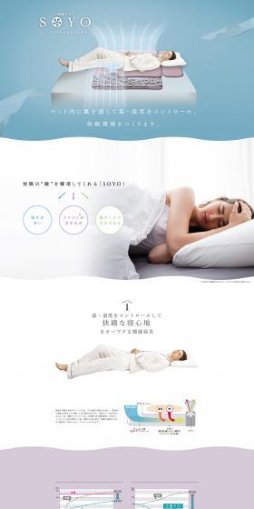 Good Sleep Mat SOYO LP design (Bedding, Carpets, and Furniture Storage / Shades of blue / Simple) PC version