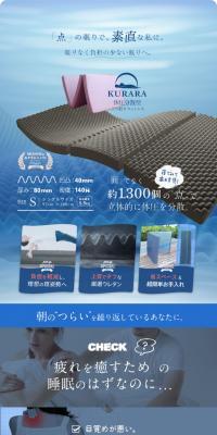 Pressure-distributing tri-fold mattress LP design (Interior, furniture, and bedding / Shades of blue / Simple) PC version