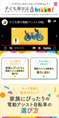 ビッケのLPデザイン（車・バイク・自転車／カラフル系／キレイ系）スマホ版