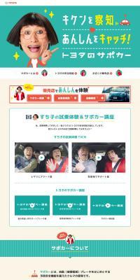 Safety Support Car LP design (Services, Insurance, and Finance / Green tones / Simple) PC version
