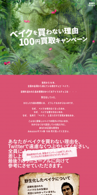 Baked Chocolate Bake LP design (Internet service / Pink shades / Arts) PC version