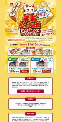 年末ジャンボ当たるかも！？キャンペーンのLPデザイン（イベント・キャンペーン・体験／ゴールド系／和風系）PC版