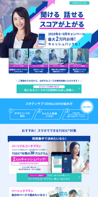 Introducing our Special Campaign LP design (Internet service / Shades of blue / Refined style) PC version