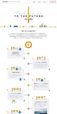 New Graduate Recruitment Information LP design (Businesses, companies, stores / White-based / Cute style) PC version