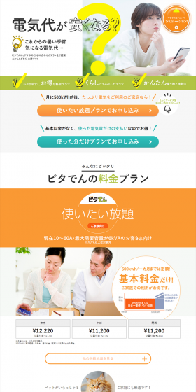 Pitaden LP design (Services, Insurance, and Finance / Green tones / Trust and Safety) PC version