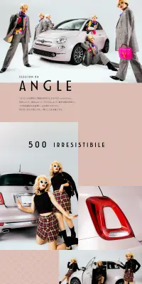 MyFirstFIAT4のLPデザイン（車・バイク・自転車／ベージュ系／アート・芸術系）PC版
