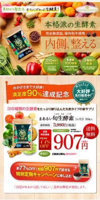 Mārui Shun Nama Kōso LP design (Health and Beauty Foods and Supplements / Orange tones / Natural style) PC version