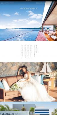 Amandansail LP design (Services, Insurance, and Finance / White-based / Simple) PC version