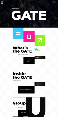 USEN-NEXT GROUP Career and Recruitment Site LP design (Recruitment and Hiring / White-based / Arts) PC version